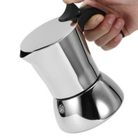 Izdržljiva čajnik za kavu, nehrđajući čelik lonac za kavu za izradu Latte Coffee trgovine Kućnom pravljenjem Macchiato-a