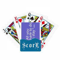 Lyrics Morate ostati Art Deco Fashion Rezultati pokera Igračka kartica Inde