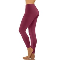 Ženske plus veličina joga hlače čvrsto smeće šljokice visoke struke široke noge joga hlače pune hlače