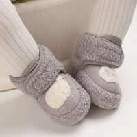 Kid cipele tople meke čizme Udobno zagrijavanje kućnog snijega hodanje jesen i zimske casual dječje