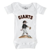 Dojenčad sitni otvor bijeli San Francisco Giants Clemente Bodysuit