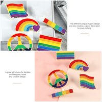 Pinbrooch Pride Rainbow ukrasi DIY ruksak rever Stuff gay naljepnice LGBTQ sigurnosni ruksakSbadge torba
