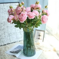 Ã £ Â TotoÃ £ £ Â Â docro Dekor umjetno cvijeće Artificial Western Rose Flower Peony Bridal Bouquet
