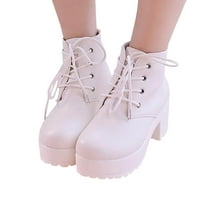 Ženske cipele sa cipelama - Chelsea Božićne čizme Čizme za žene Modni patentni zatvarač Vintage zimske