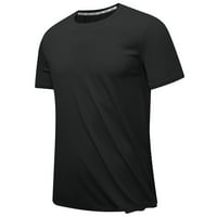 Auroural Man Odjeća za muškarce Majica za brzo sušenje majica kratkih rukava Lapel Casual Slim Stretch Sports Majica Top Top košulja bluza