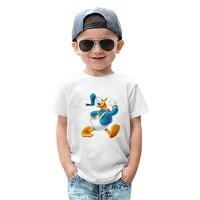 Mickey Mouse i Donald Patka uzorci roditelj-dječja odjeća modna majica kratkih rukava kratki rukav,