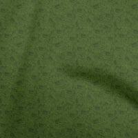Onuone poliester Spande tamnozelena tkanina cvjetna ditsy tkanina za šivanje tiskane plovidbene tkanine uz dvorište široko