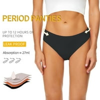 Clearića kupaće kostimi Menstrualna nepropusna bikinija donje upijajuće hlače visoke struk za plivanje