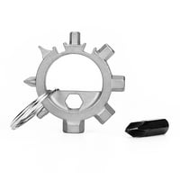 TureClos mini multi alat funkcije zupčanika od nehrđajućeg čelika za popravak bicikala za popravak za