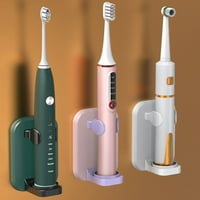 DEYUER nosač zuba Zidni otvor Free ABS donji otvor Električna četkica za zube nosač kupaonice, bijeli