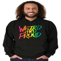 Čudan ponosni LGBTQ Pride smiješno cool hoodie dukserirt ženske minice BRISCO brendovi 4x