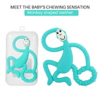 Haofy Theethy Toy, Slatka majmunska u obliku crtanih silikona mekana elastična beba dojenčad žvakanje