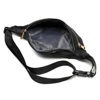 Modna najlonska sportska torba sa zatvaračem na zipper grudni koš Sport Travel Bag Fanny za žene, Pink
