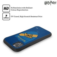 Dizajni za glavu Službeno licencirani Harry Potter čarobnjak kamen I Ravenclaw Crest Hybrid Case kompatibilan