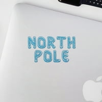 Prozirne naljepnice naljepnicama Sjeverne premium vodootporne vinilne naljepnice za vinop za laptop