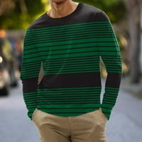 Adviicd Sigurnost Zelene majice za muškarce Casual Tee Muški pamučni posteljina Torp majice Ležerne