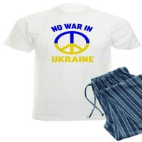 Cafepress - nema rata u Ukrajini Interes mijenja wor pidžame - muške svjetlosne pidžame