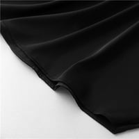GUZOM Nightgowns za ženska modna klizačka haljina Udobnost noćni servis - crna veličina l