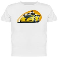Trkački automobil na trag majica Muškarci -Mage by Shutterstock, muški medij
