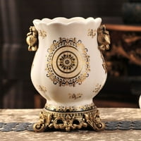 Početna Dekor Novo Retro keramičke vaze ukras keramičke rukotvorine za rukovanje dnevnim boravkom Vase