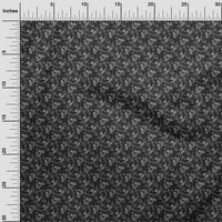 Onuone pamučno dres sive tkanine geometrijske tkanine za šivanje tiskane pločice od dvorišta široko