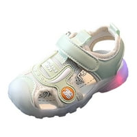 Fattazi modna svjetlost na LED baby cipelama casual dječje cipele djevojke sandale meke jedine dječje