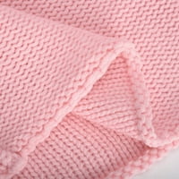 Ležerni džemperi za ženske kapice za čapljene kratkim rukavima Pleteni vrhovi puloverske majice pulover