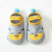 Cipele za dijete Jesenske čarape Podni sportovi Slip svjetlosni klizanje na slatkim crtanim životinjskim