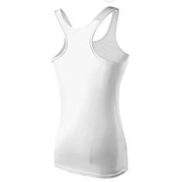 Camis za žene Yoga vrhovi teretane Sportska vest prsluk fitness usko ruka majica bez rukava S
