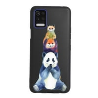 Panda za životinjsku tipku za ispis telefona za LG k za žene Muška Pokloni, Mekani silikonski stil otporan
