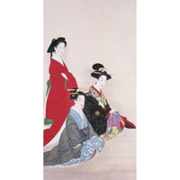 Yamaguchi Soken Crna modernog uokvirenog muzeja Art Print pod nazivom - dame klase ratnika