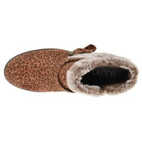 Corkys Womens Chilly Leopard casual čizme gležanj srednje pete 2-3