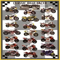 Classic Road Racers 1973 - Fine Art Poster Print