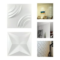 PVC 3D zidni panel ukrasni dijamantni dizajn vatrogasne obnovljene zidne ploče za spavaću sobu