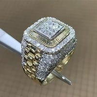Men Boyfriend Ring Wedding 6-poklon prsten nakit modne poslovne veličine Nakit prstenovi