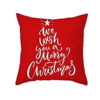 Tkrady bacaju jastuče, božićne ukrase za obloge za božić za kućni cristmas poklon jastučnicu za kauč