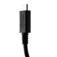 Obnovljen Nintendo Switch AC adapter Zidni punjač USB-C kabel - Crna OEM