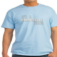 Cafepress - njegova majica za muškarce Barburville - lagana majica - CP
