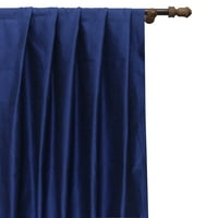Tkanina Mart Direct Royal Blue FAU svilena tkanina od dvorišta, ili širina, kontinuirana dvorišta Plava