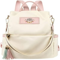 Danceemangoo Ženski ruksak KPOP, Y2K Slatka izdržljiv Laptop Daypack, putni torbi Vintage