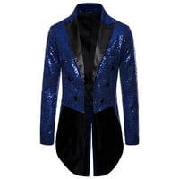 Muška odijelo Jaknu Party Tuxedos Modna ličnost Sequins casual odijelo Blazer Jacket ponude dana