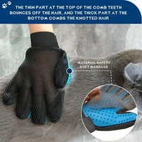 Rukavice za kućne ljubimce rukavice mačke četkice za uklanjanje kose Mitta masaža silikonska rukavica