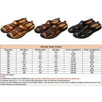 Colisha Muške kožne sandalne ribarske cipele za plažu Ljetne sandale Pješačke modne modne zatvorene