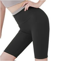 Gacuw Hlacks za žene Trendi biciklističke hlače Slim Fit Scring Lounge pantalone Povucite na duksevima