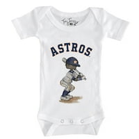 Dojenčad sitni otvor bijeli Houston Astros James Bodysuit