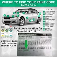 Za Chevrolet Točno podudaranje Dodirnite Up Clearcoat Primer i pripremni komplet - odaberite boju