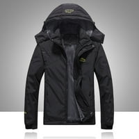 Muški zimski kaputi Sport Vjetrootporna topla jakna Na otvorenom patentni zatvarač Kardigan s kapuljačom