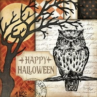 Happy Halloween Poster Print od Jennifer Pugh
