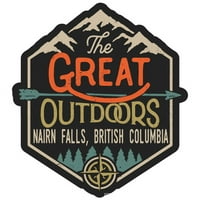 Nairn Falls British Columbia The Great na otvorenom dizajn naljepnica vinilne naljepnice