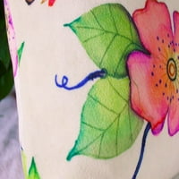 Radosna ružičasta flamingoizloška akvarel jastučni jastučni jastučni jastučni jastuk poklopac s dva
